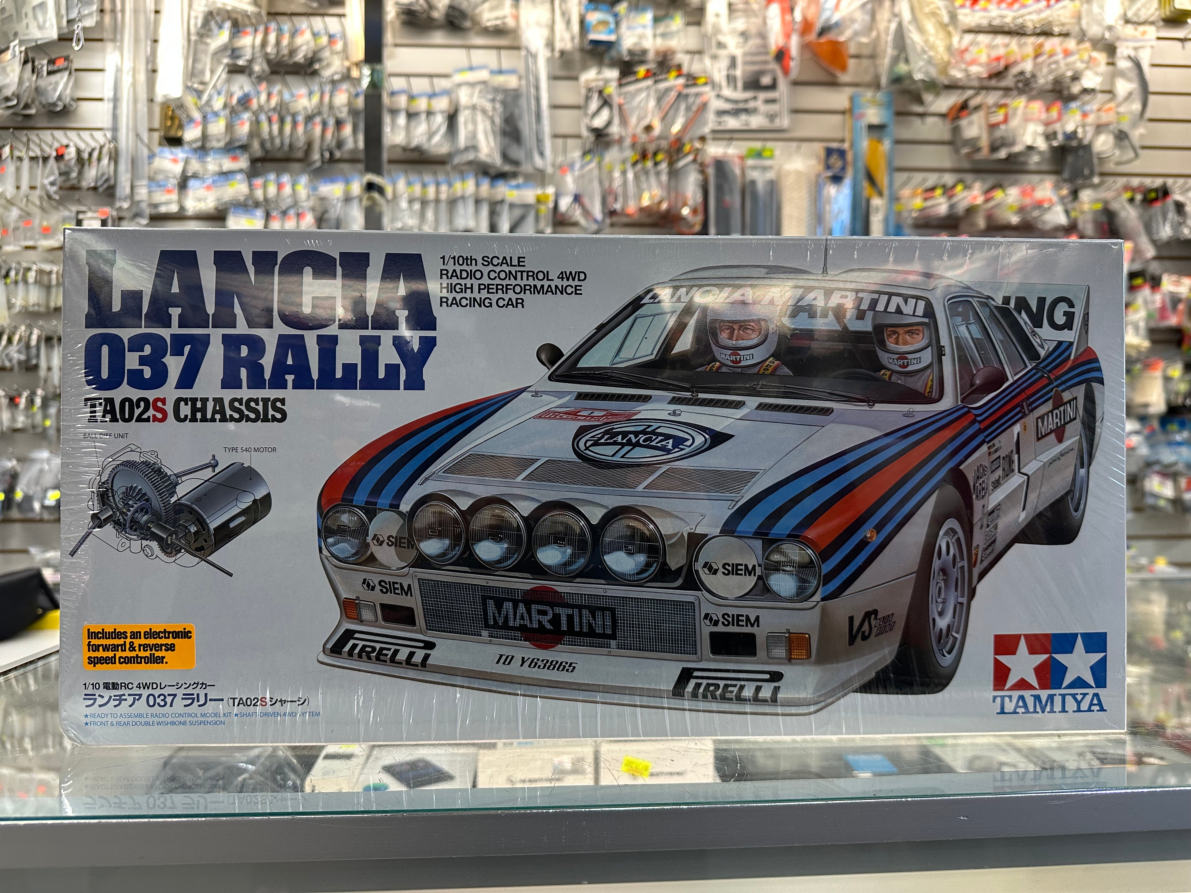 Lancia 037 Rally 1/10 Scale R/C 4WD High Performance Racing