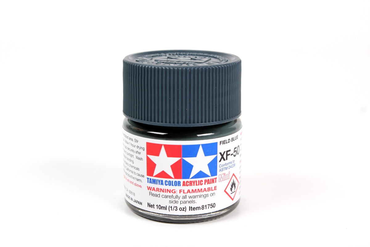 Tamiya Color Acrylic Paint Mini XF-50 Field Blue