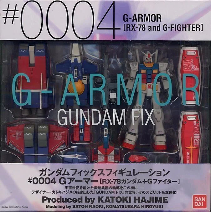 GUNDAM FIX FIGURATION #0004 G-ARMOR RX-78 & G-FIGHTER