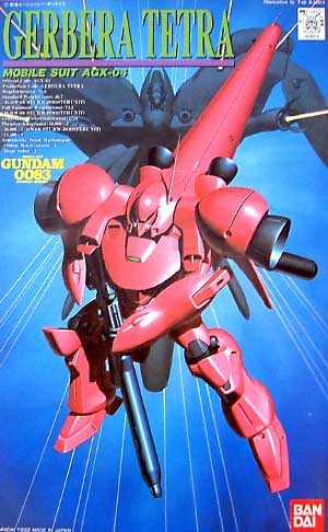 1/144 Gerbera Tetra Mobile Suit Gundam 0083  （0036076）