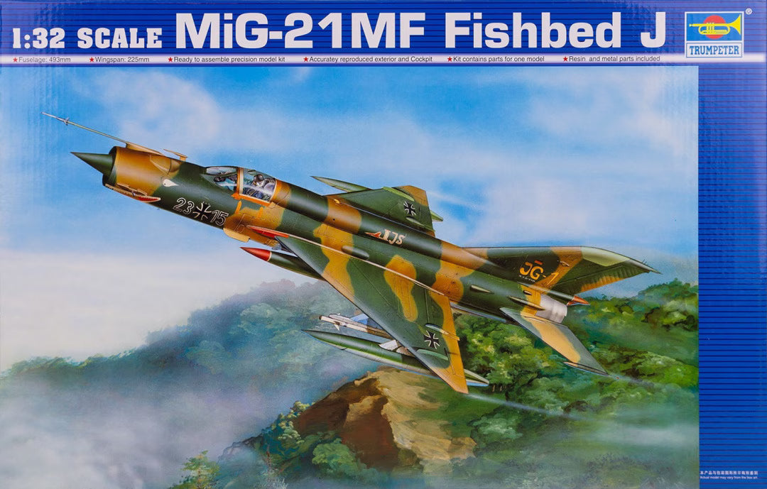 1/32 MiG-21MF Fishbed-J (02218)