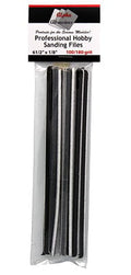 Alpha Abrasives 0305 Hobby Sanding Files 6 1/2 x 1/8 Inches Coarse 100 180 Grit