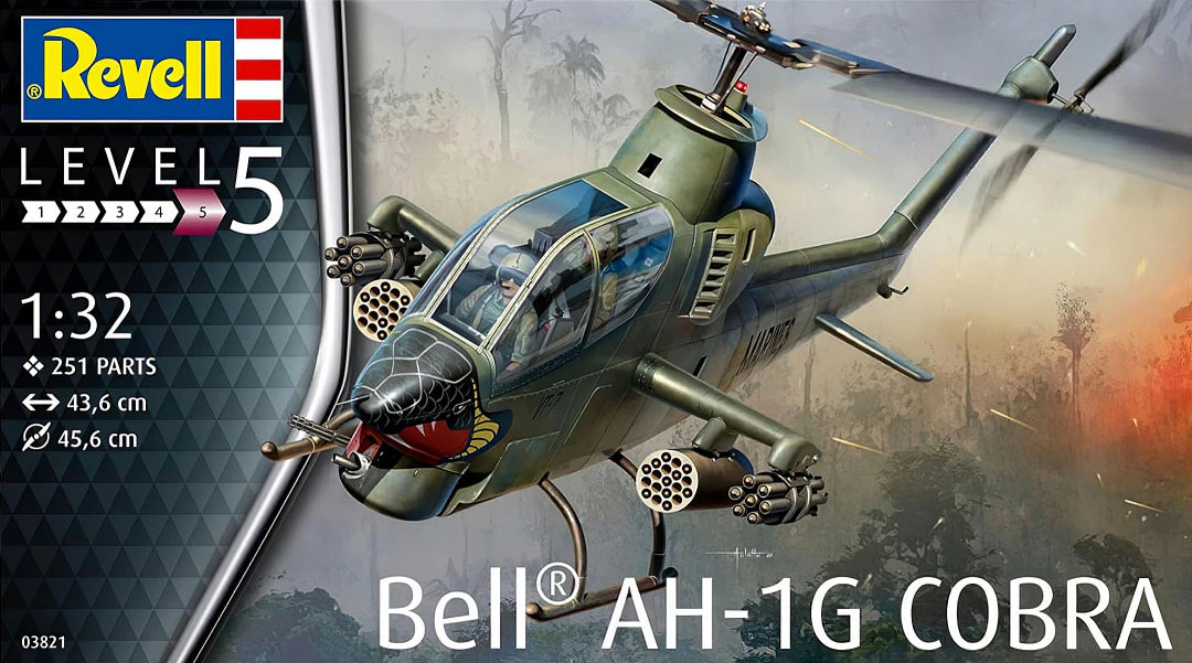 1/32  Bell AH-1G Cobra Revell | No. 03821