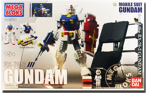 Bandai - Mega Bloks Mobile Suit Gundam 04501 Rx-78-2 Gundam
