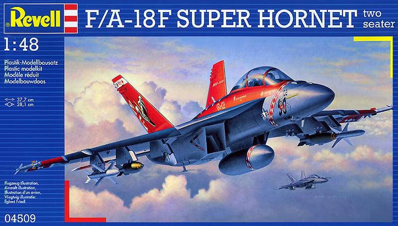 1/48  F/A-18F Super Hornet two seater Revell  No. 04509