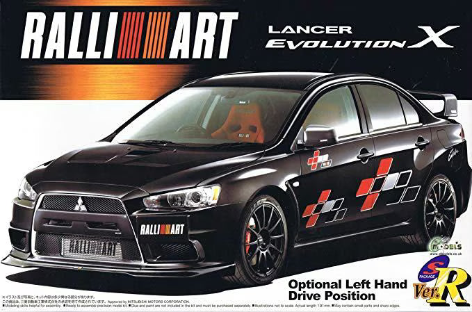 1/24 Mitsubishi Lancer Evo X "Ralliart Version" (047842)