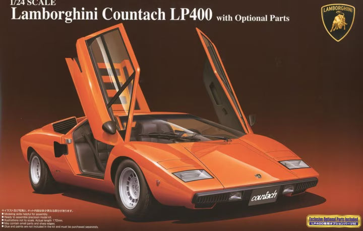 1/24 1974 Lamborghini Countach LP400 with Optional Parts (050347)