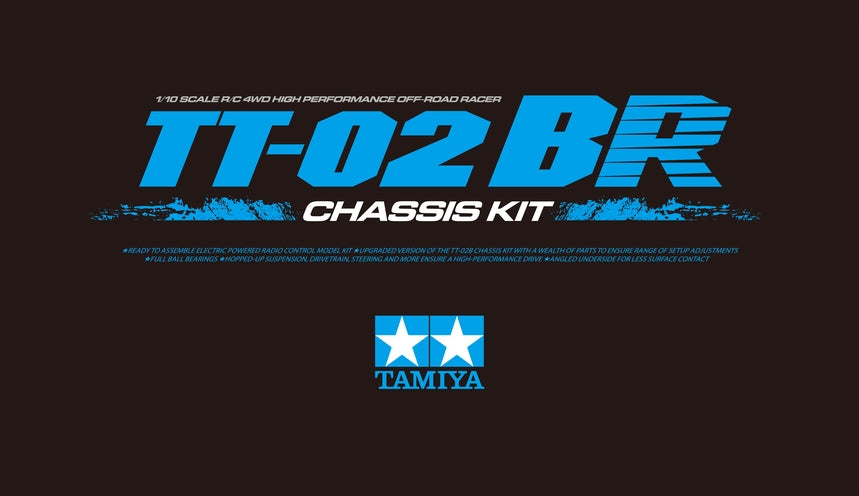 TT-02 BR 1/10 Scale R/C 4WD High Performance Off-Road Racer Chassis Kit