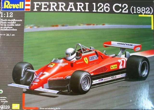 Ferrari 126 C2 (1982) Revell | No. 07229 | 1:12