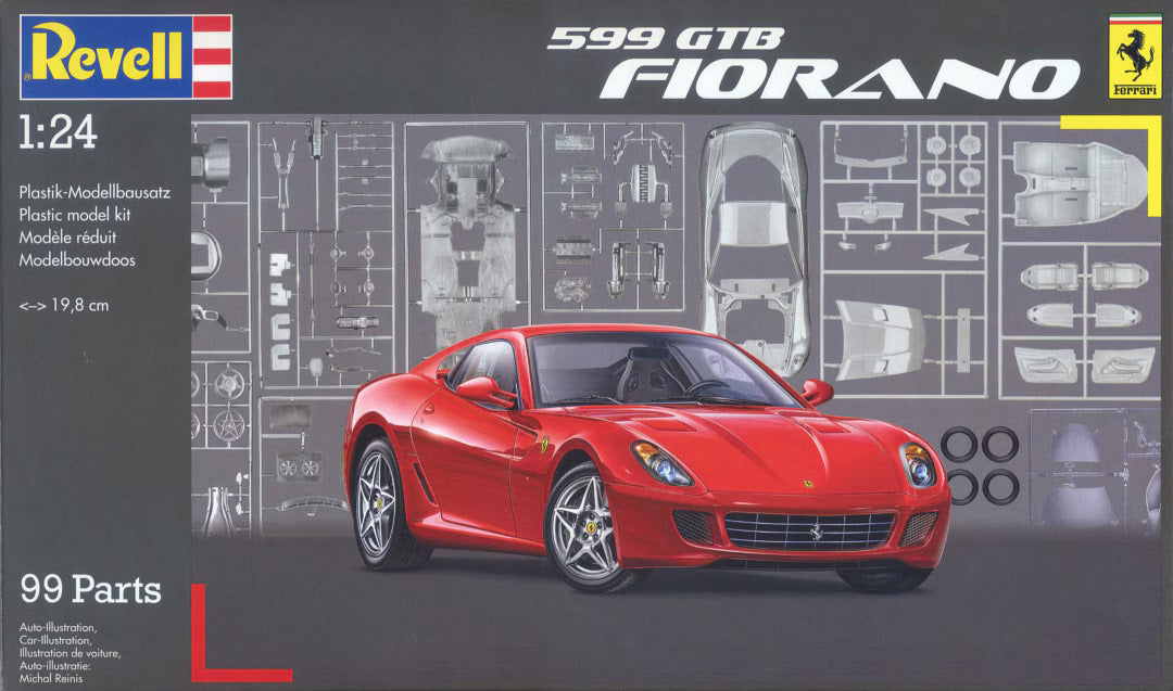 Revell 1/24 Ferrari 599 GTB Fiorano  (073101)
