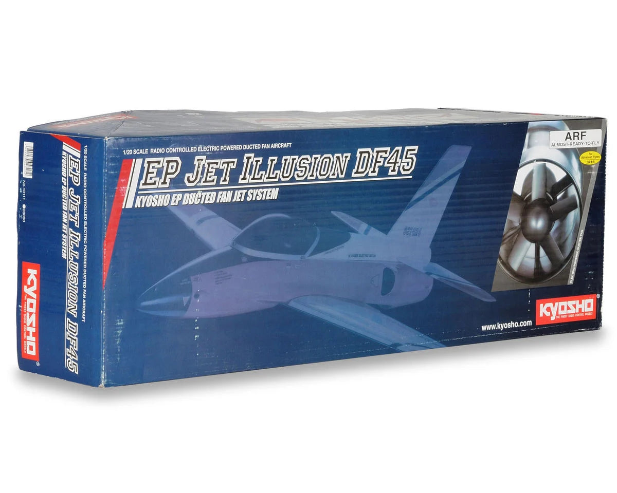 Kyosho EP Jet Illusion DF45 Ducted Fan Airplane Red (10111)