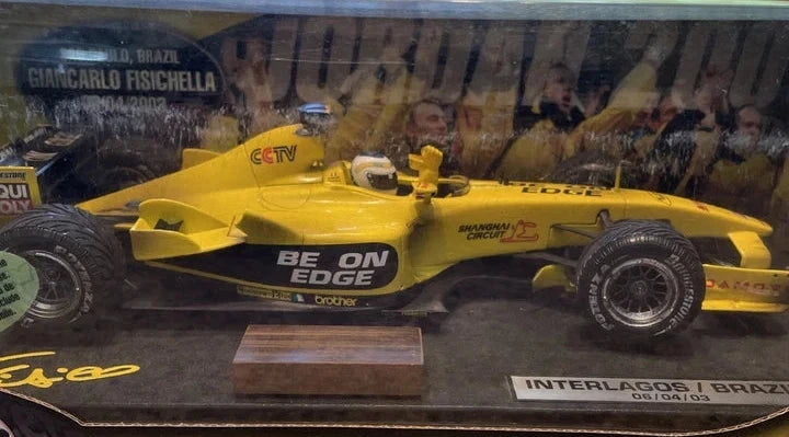 HotWheels Interlagos Brazil 06/04/03 Giancarlo Fisichella 1:18 （11032））