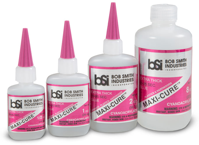 Bob Smith Industries Maxi Cure Extra Thick CA Glue 14ml (1/2 oz) BSI-111
