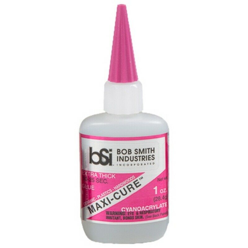 Bob Smith Industries Maxi Cure Extra Thick CA Glue 28ml (1 oz)  BSI112