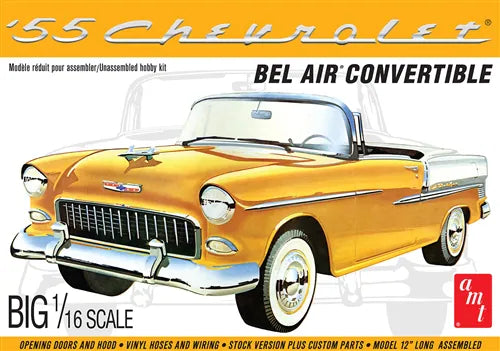 1/16 1955 Chevy Bel Air Convertible (AMT1134)