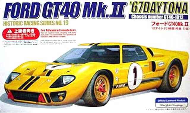 1/24 Ford GT40 Mk.II '67 Daytona #1 (12139)