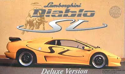 1/24 Lamborghini Diablo SV '96 Deluxe Version w/Photoetched Parts (12185)