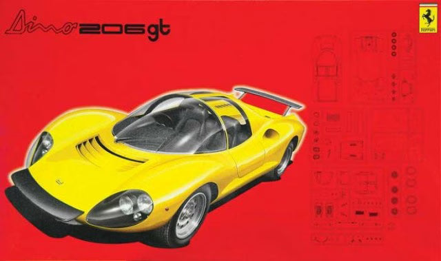 Fujimi 1/24 Ferrari Dino 206 GT (123639)