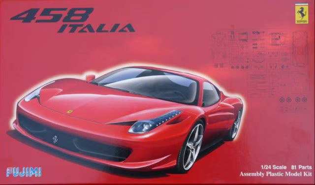Fujimi 1/24 Ferrari 458 Italia (123820)