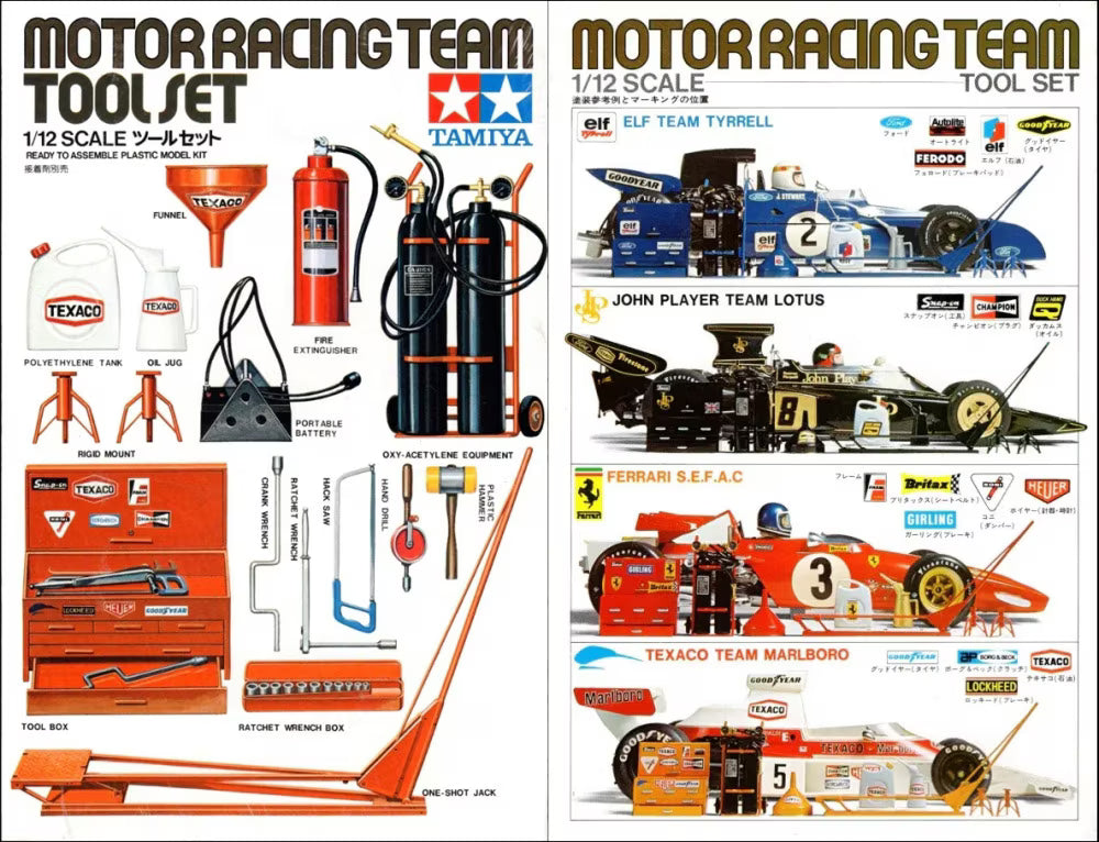1/12 Motor Racing Team Tool Set (12504)