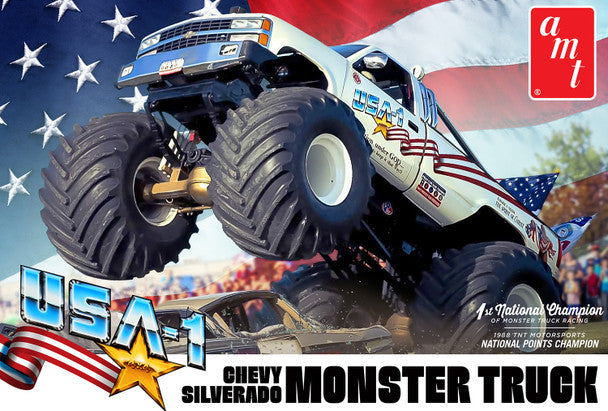 1/25 USA-1 Chevy Silverado Monster Truck (AMT1252)