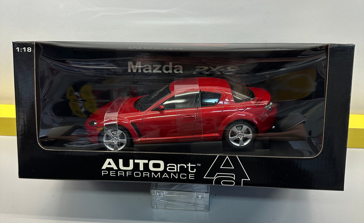 AUTOART 1/18 Mazda RX-8 LHD - Velocity Red - #75922