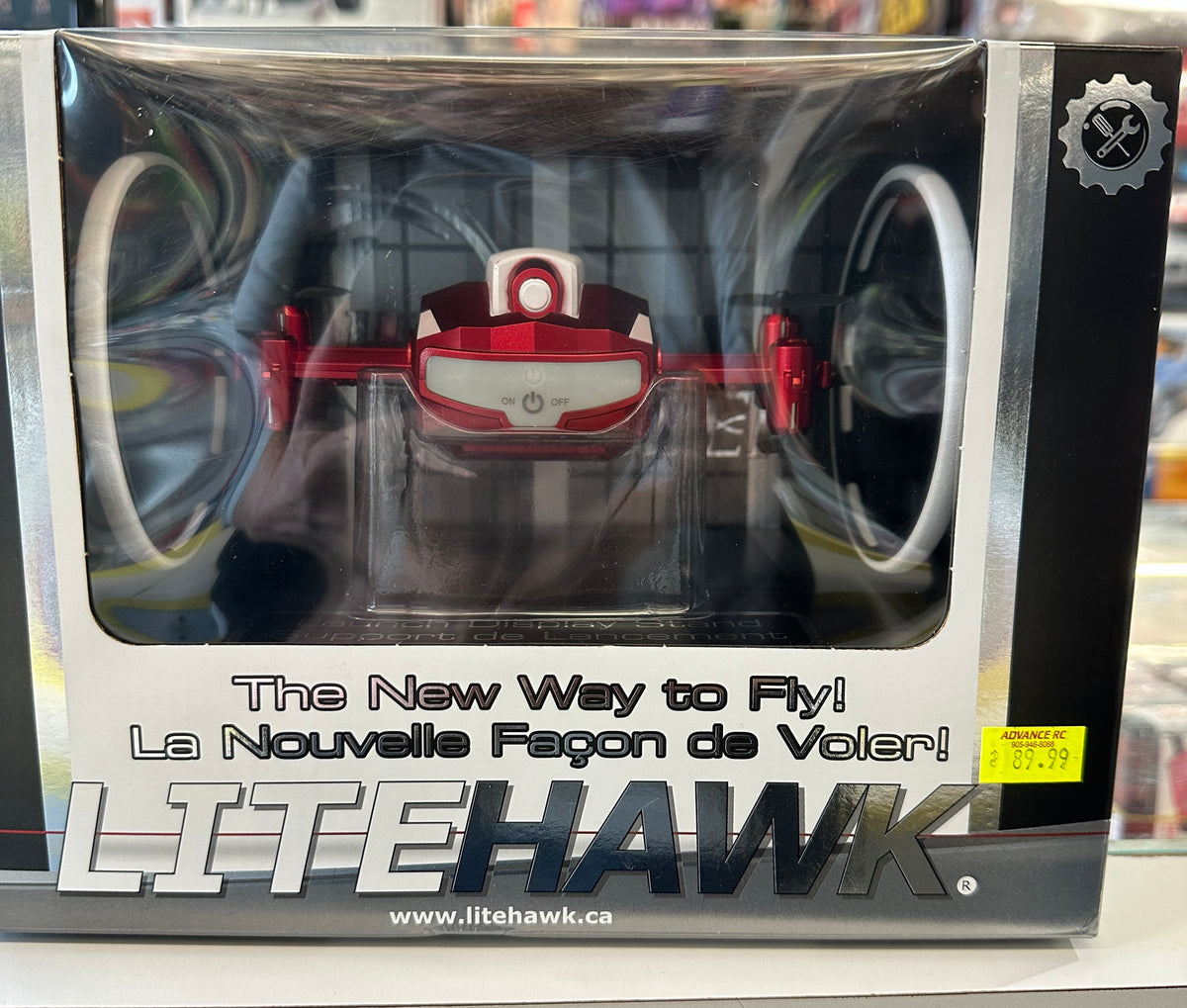 Litehawk High Roller Flying Drone （Fly， Drive and Bounce）#285-31424