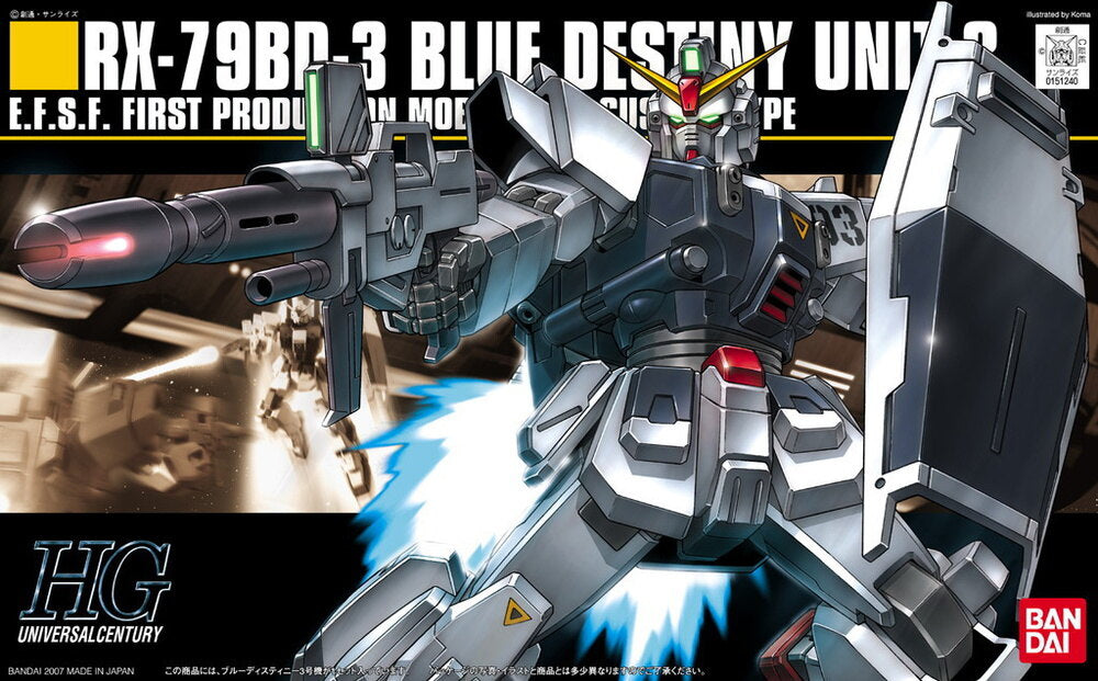HGUC RX-79BD-3 Gundam Blue Destiny Unit 3 (2004932)
