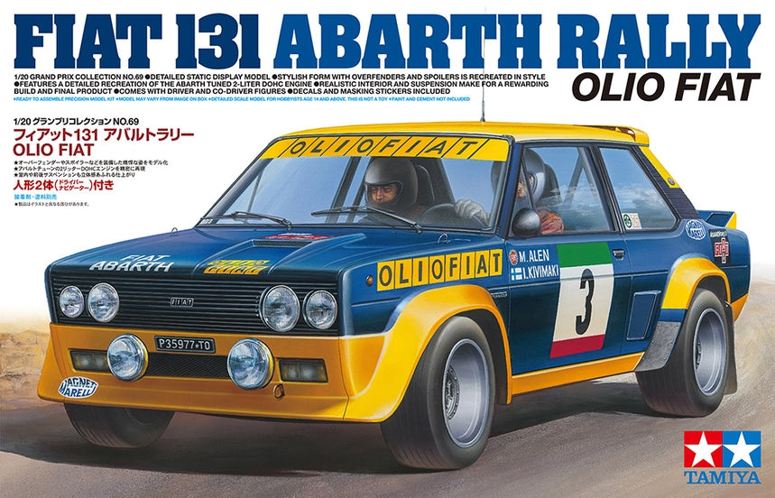 131 Abarth Rally Olio Fiat 1/20 Grand Prix Collection No.69