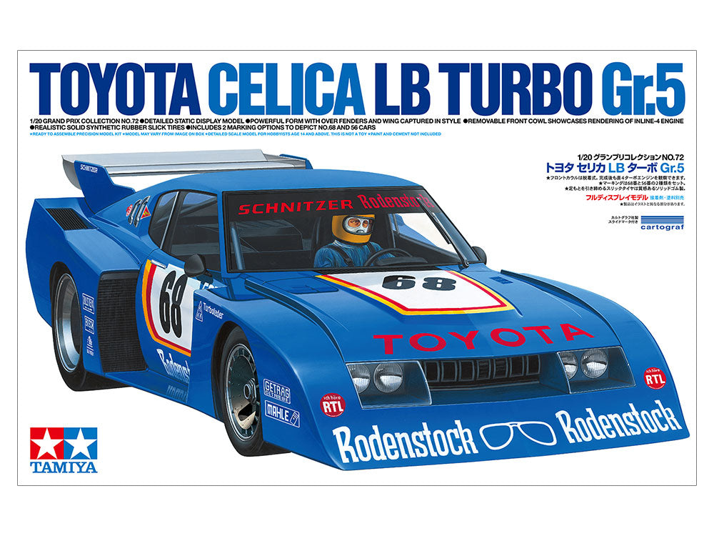 Toyota Celica LB Turbo Gr.5 1/20 Grand Prix Collection No.72