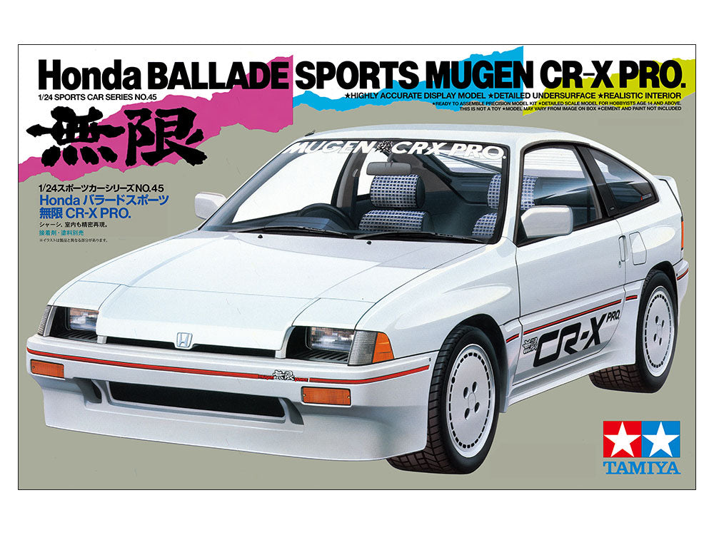 1/24 Honda BALLADE SPORTS MUGEN CR-X PRO. (24045)