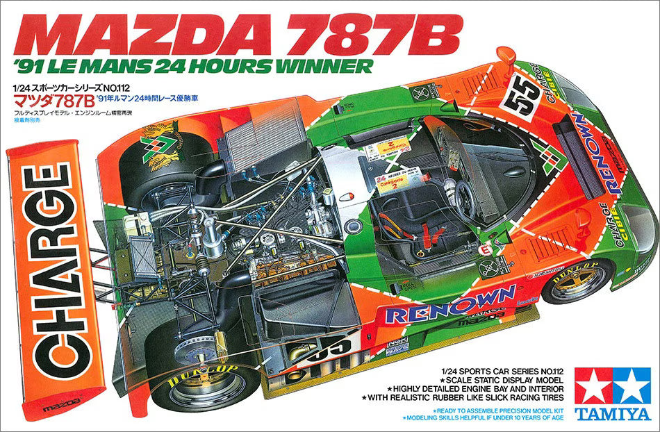 1991 Mazda 787B '91 Le Mans 24 Hours Winner #55 （24112）