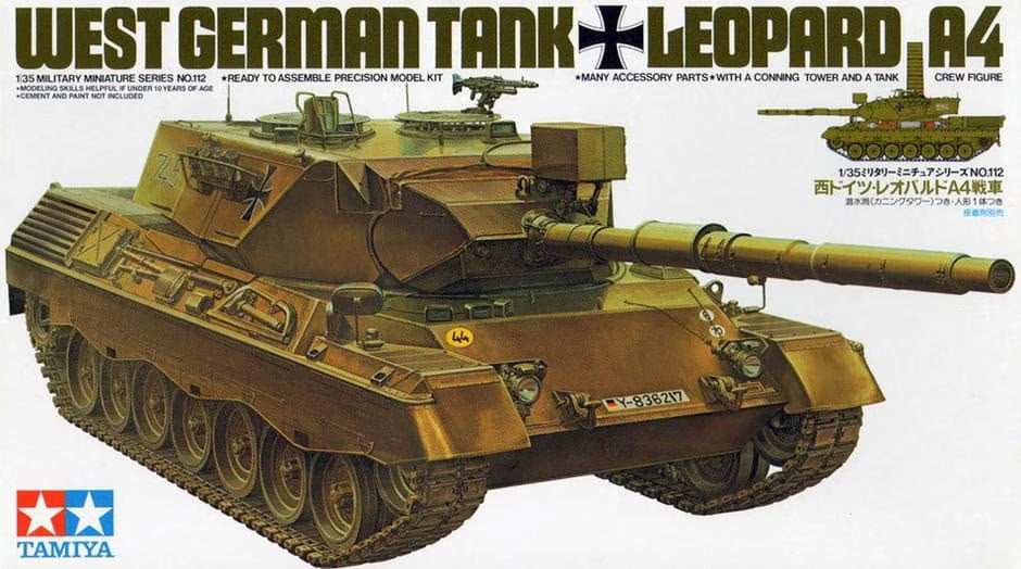 West German Tank Leopard A4 (35112)