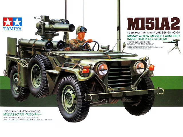 U.S. M151A2 w/ TOW Missile Launcher "M220 Tracking System" (35125)