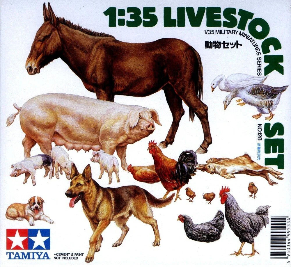 1/35  Livestock Set (35128)