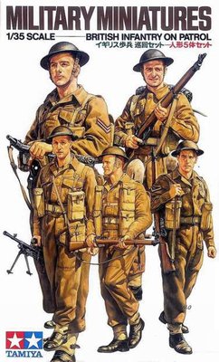 1/35 British Infantry on Patrol  (35223)