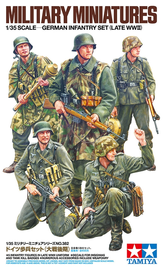 1/35 German Infantry Set Late Wwii (35382)