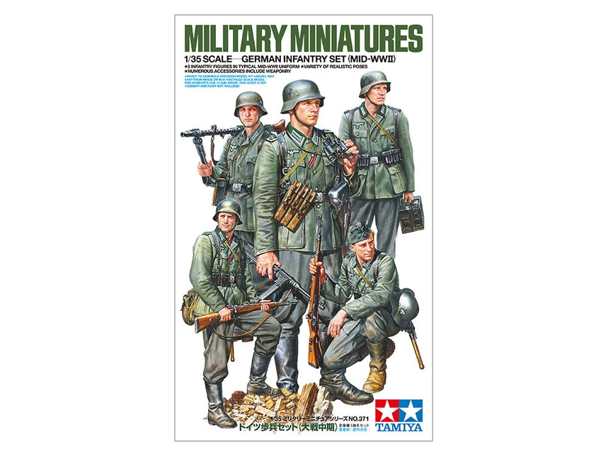 1/35 German Infantry Set Mid-Wwii (35371)