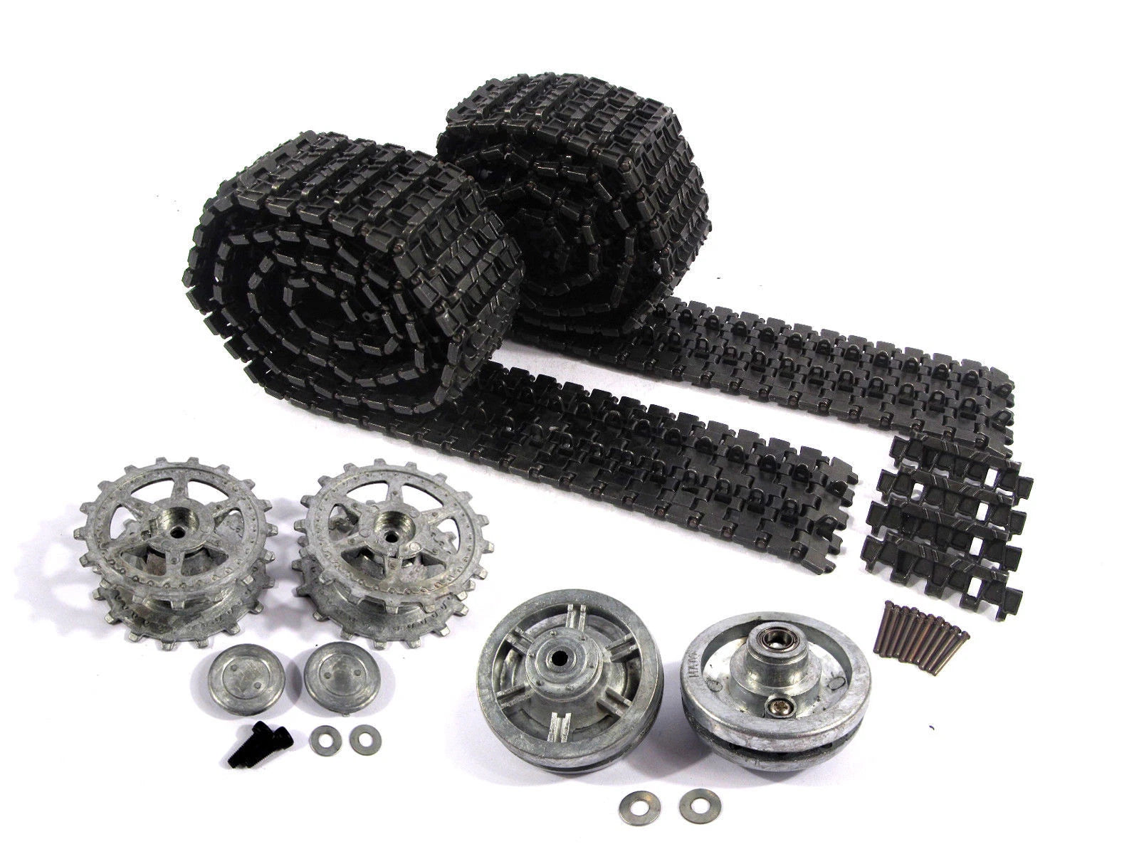 Metal Tank Track Set for 1:16 R/C Henglong 3869/79-1 Jagdpanther Panther G Tank
