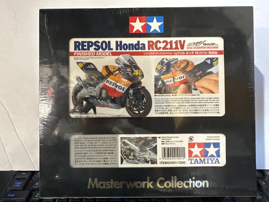 Repsol Honda RC211V Masterwork Collection Finished Model (21001)