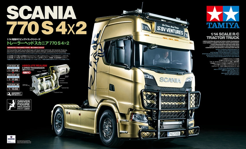 Scania 770S 4x2 1/14 Scale R/C Tractor Truck