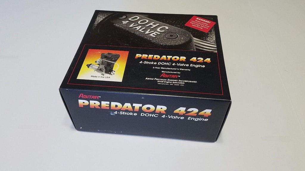 Abitar Predator 424 4 Stroke DOHC 4 Valve Model P-120 RC NIB Engine
