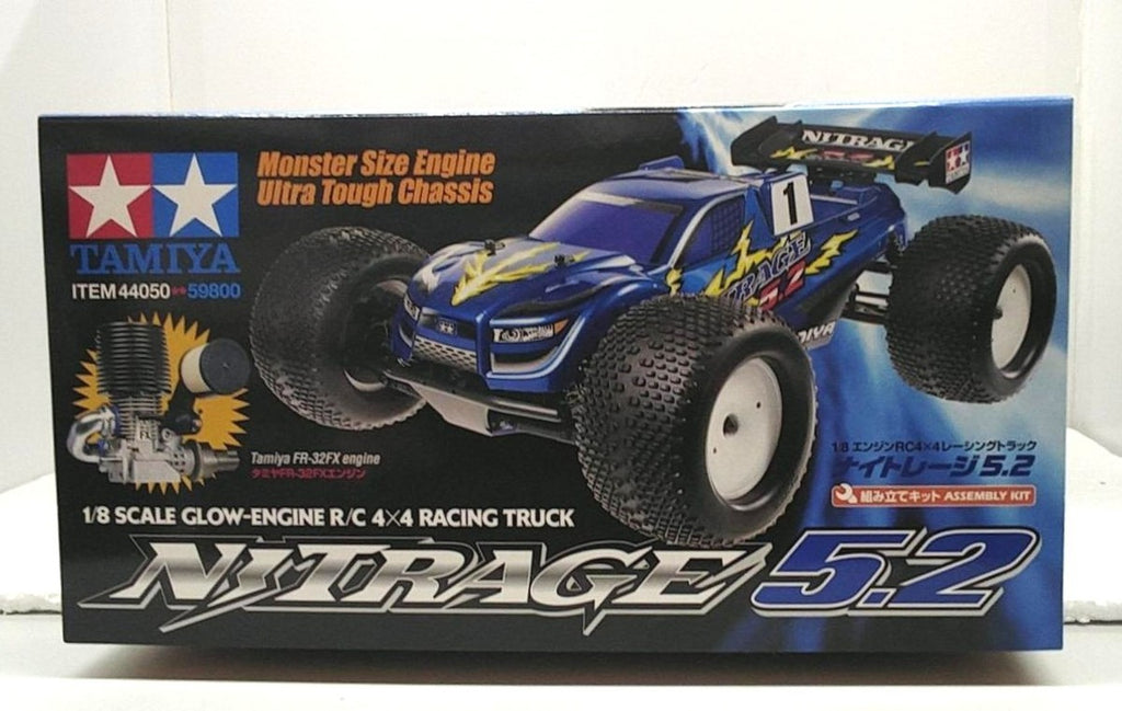 1/8 SCALE GLOW-ENGINE R/C 4X4 RACING TRUCK NITRAGE 5.2 Kit (44050)