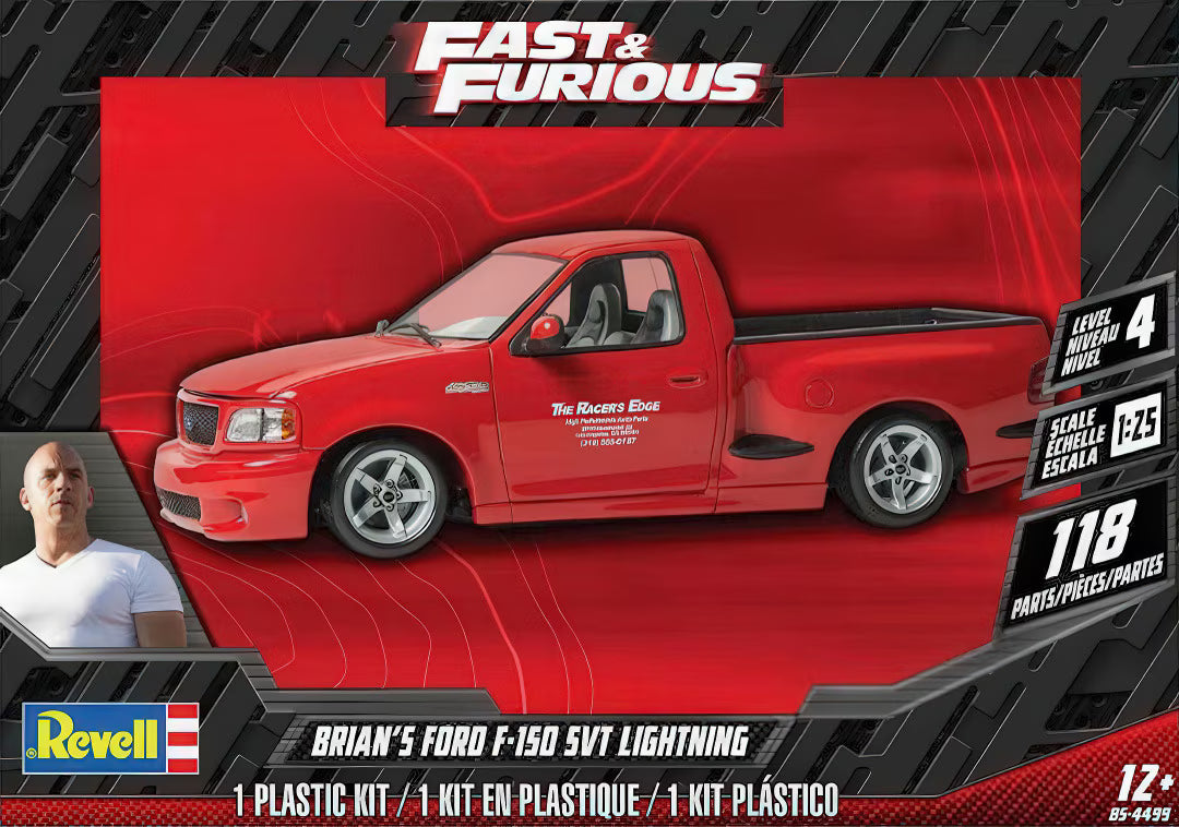 1/25 Brian's Ford F-150 SVT Lightning Fast & Furious (85-4499)