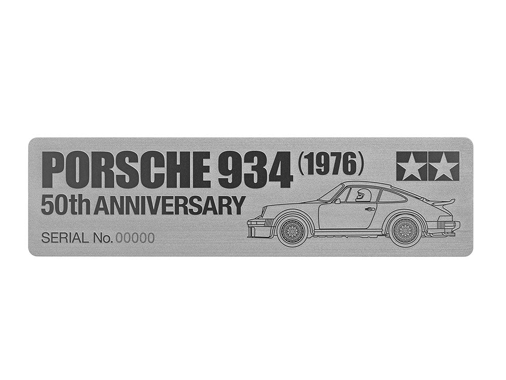 Tamiya 47524 1/10 Scale R/C Porsche 934 (1976) 50th ANNIVERSARY Special Edition