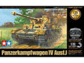 Tamiya 48218 1/35 SCALE R/C GERMAN TANK PANZERKAMPFWAGEN IV Ausf.J (w/CONTROL UNIT)
