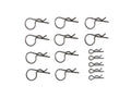 Snap pin set  (50197)