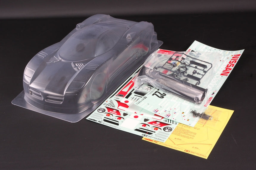 Tamiya 1/10 RC Body Set Nissan R390 Gt1 Discontinued (51516)