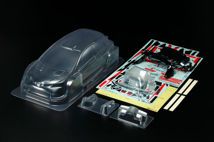 Item# 51608 Rc Body Set Toyota Gazoo Yaris Wrc