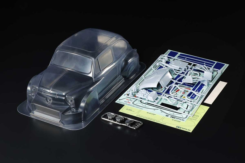 Item# 51709 Rc Body Set Fiat Abarth 1000 Tcr Berlina Corse